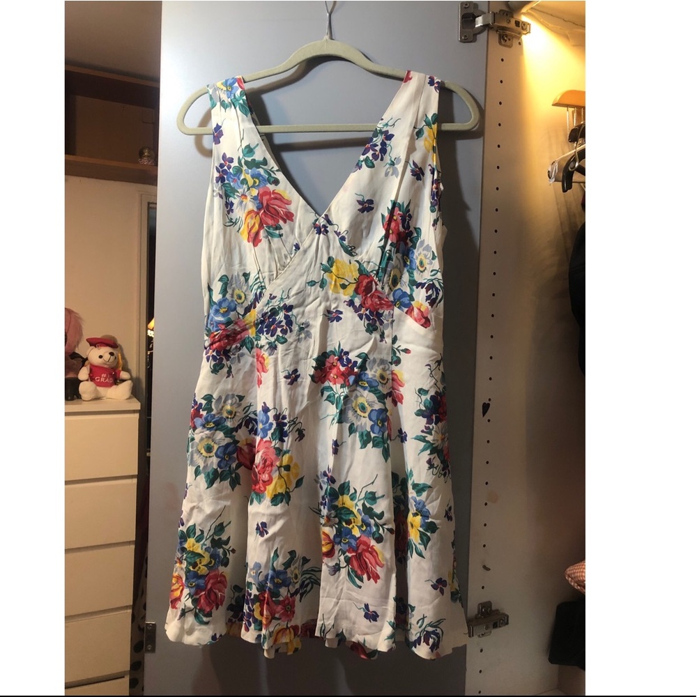 Vintage Betsy Johnson floral dress